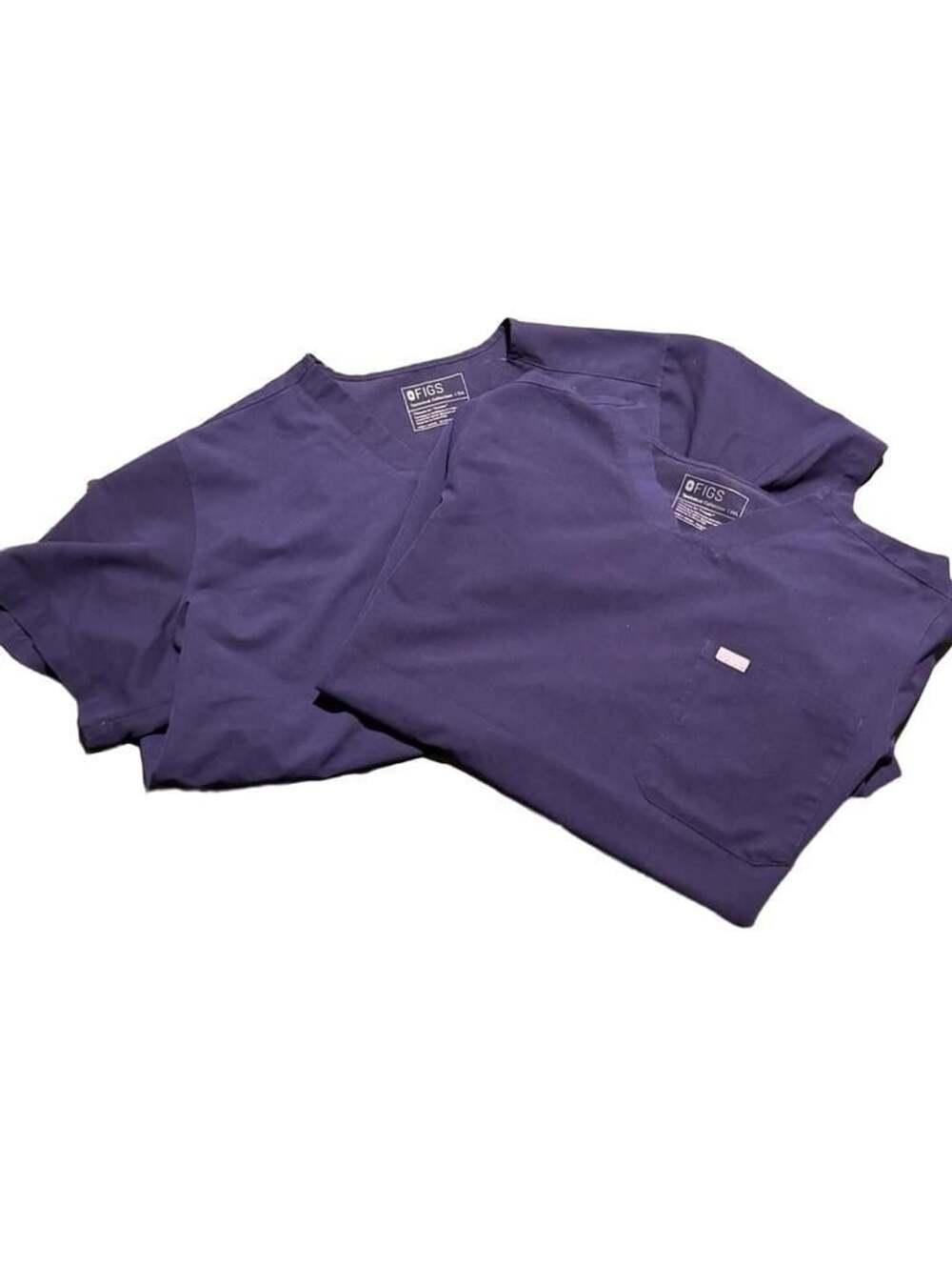 FIGS Chisec Technical Collection Navy Blue Scrub Tops 3XL (2)